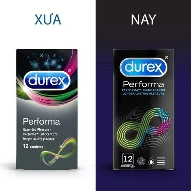 Durex Performa ch&iacute;nh h&atilde;ng