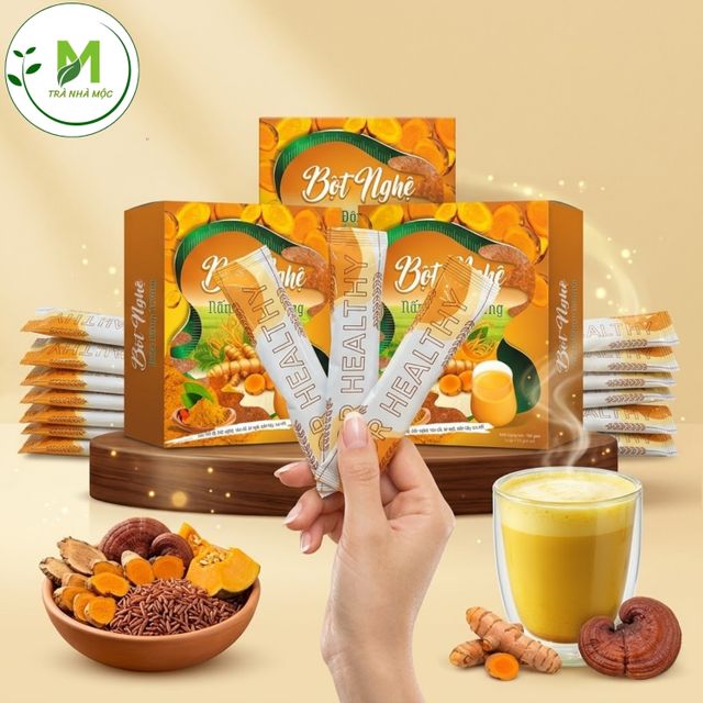 Bột Nghệ Nấm Đ&ocirc;ng Tr&ugrave;ng