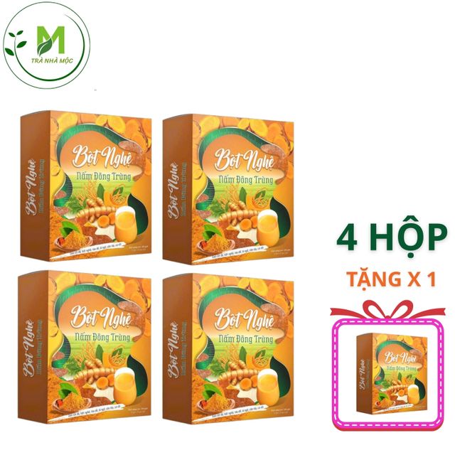 Bột Nghệ Nấm Đ&ocirc;ng Tr&ugrave;ng