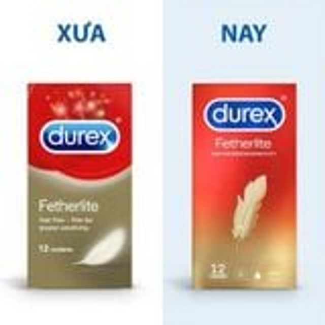 Durex Fetherlite - Bao cao su si&ecirc;u mỏng
