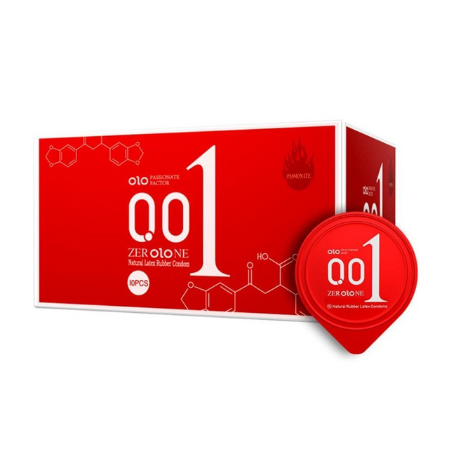 Bao cao su Olo 0.01 Đỏ