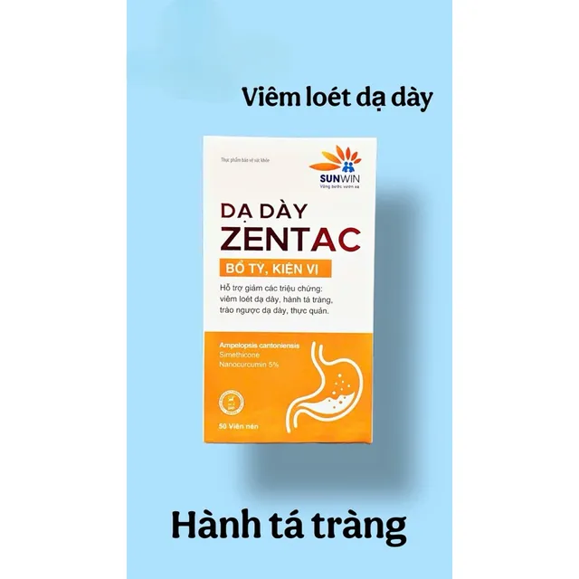 Vi&ecirc;n uống Dạ D&agrave;y ZENTAC
