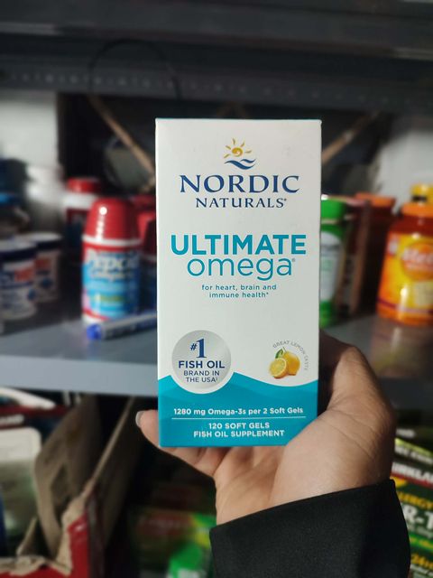 Dầu c&aacute; Omega-3 Nordic Naturals Ultimate Omega 1280mg