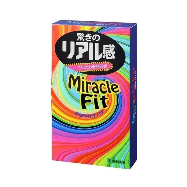 Sagami Miracle Fit Bao cao su &ocirc;m s&aacute;t, size 49mm