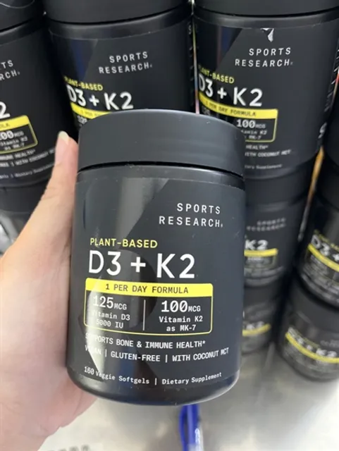 Lợi &iacute;ch của vi&ecirc;n uống Vitamin D3 K2