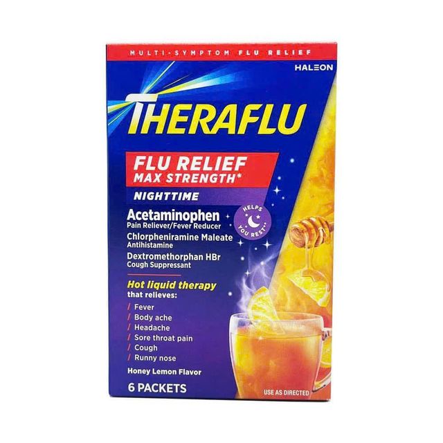 Bột Pha Uống Hương Mật Ong Chanh Theraflu