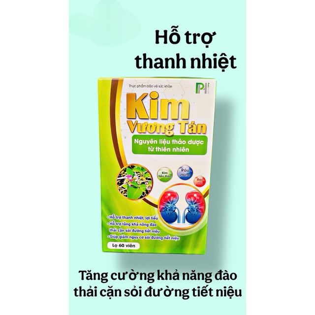 Vi&ecirc;n uống Kim Vương T&aacute;n - Gi&uacute;p cải thiện biểu hiện sỏi