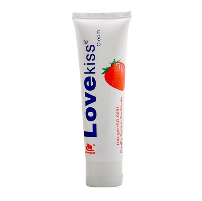 Gel B&ocirc;i Trơn Hương D&acirc;u Love Kiss Cream