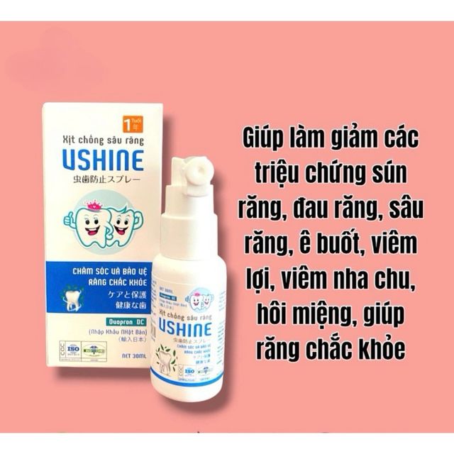 Xịt chống s&acirc;u răng Vshine 3