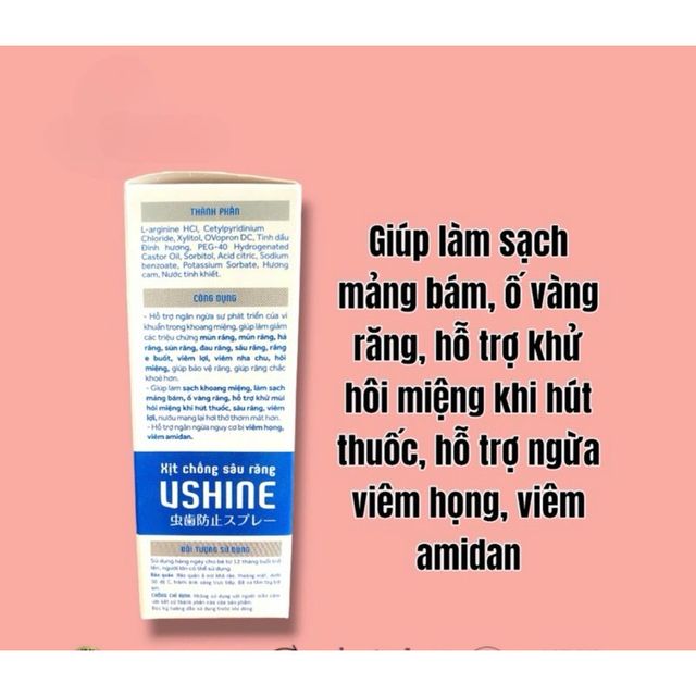 Xịt chống s&acirc;u răng Vshine 2