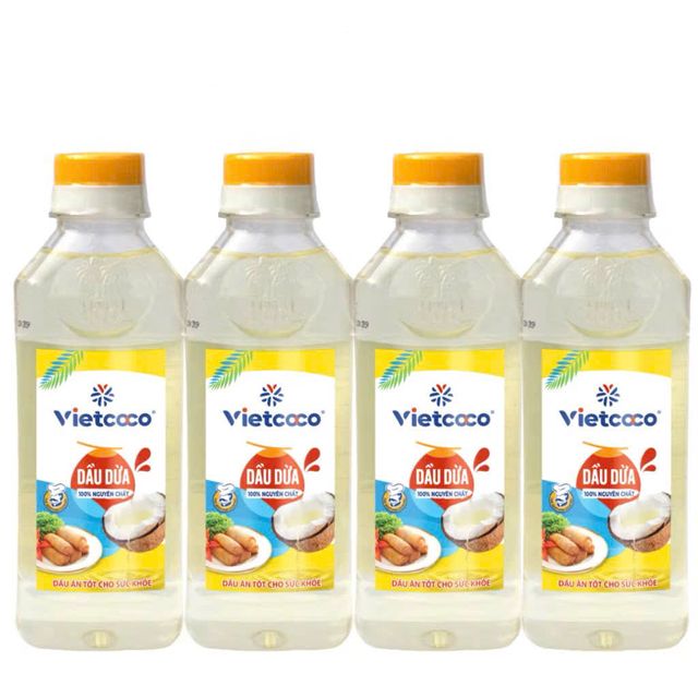 COMBO 4 Dầu dừa VIETCOCO