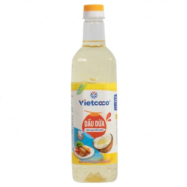 Dầu dừa Vietcoco cooking oil chai 1L