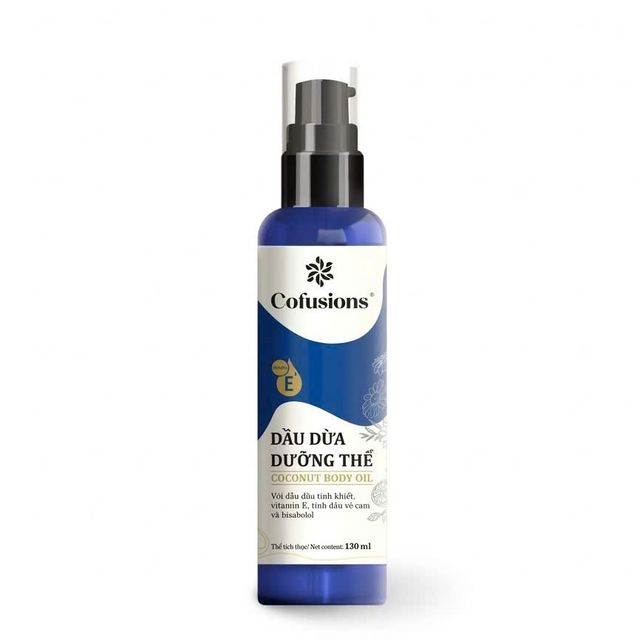 Dầu dừa dưỡng thể Cofusions 130ml - Coconut Body oil
