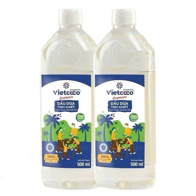 Dầu dừa tinh khiết Organic Vietcoco