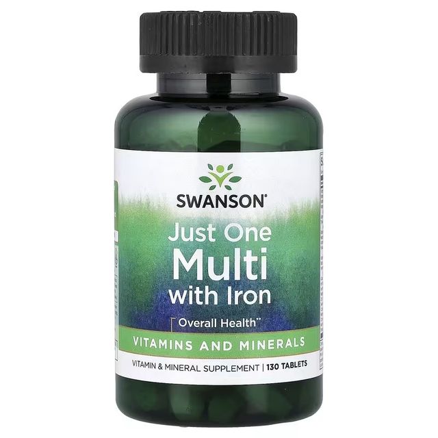 Swanson, Just One Multi with Iron