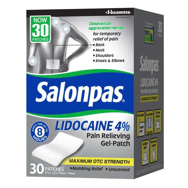 Miếng D&aacute;n Giảm Đau Salonpas LIDOCAINE 4%
