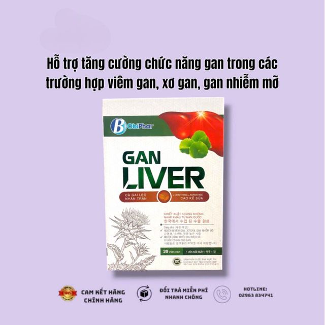 Vi&ecirc;n uống Gan LIVER