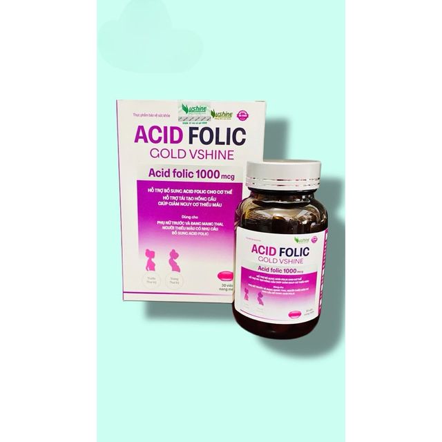 Vi&ecirc;n uống ACID FOLIC GOLD