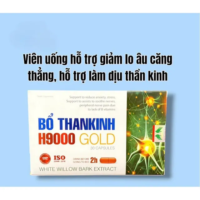 Hướng dẫn sử dụng Bổ Thần Kinh H9000 Gold
