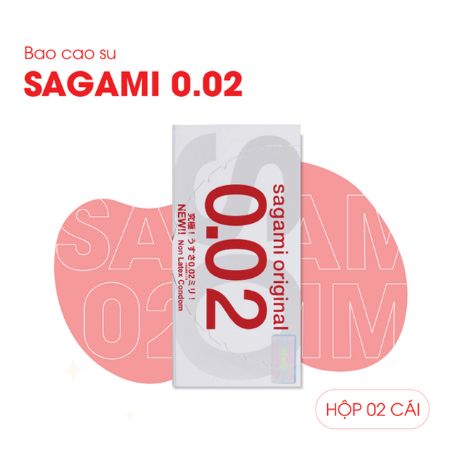 Bao Cao Su Si&ecirc;u Mỏng Sagami 0.02mm - Sản phẩm l&agrave;nh t&iacute;nh