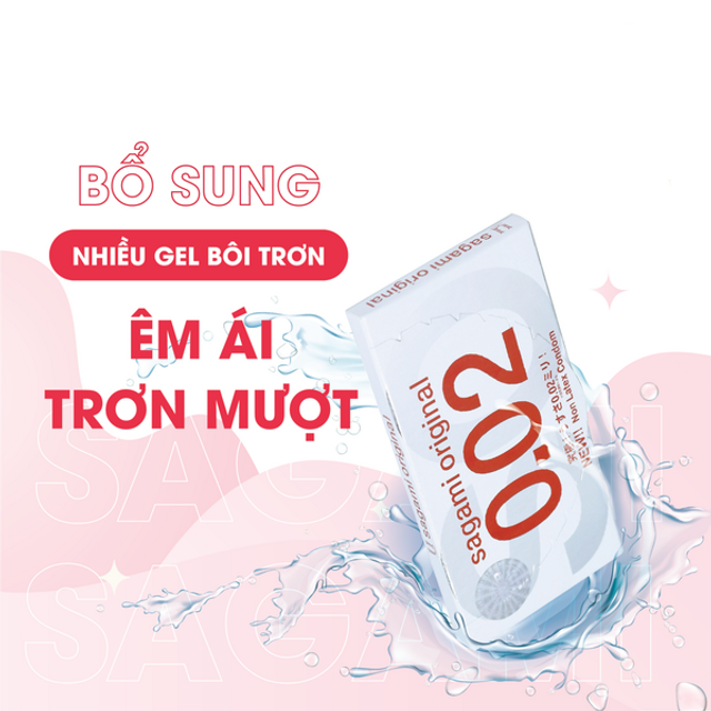 Bao Cao Su Si&ecirc;u Mỏng Sagami 0.02mm