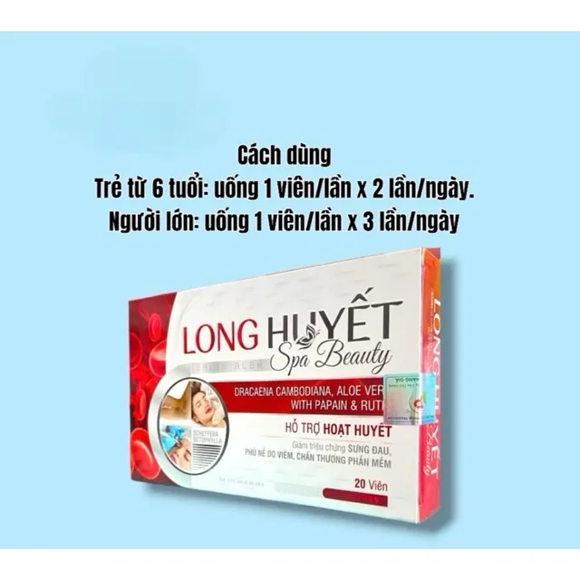 Sản phẩm Long Huyết Spa Beauty