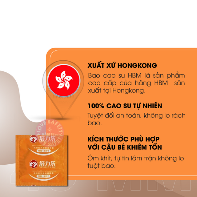 Bao Cao Su Size Nhỏ HBM