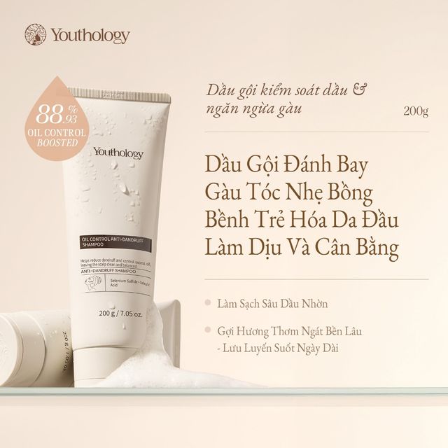 Youthology Gội Ngừa G&agrave;u