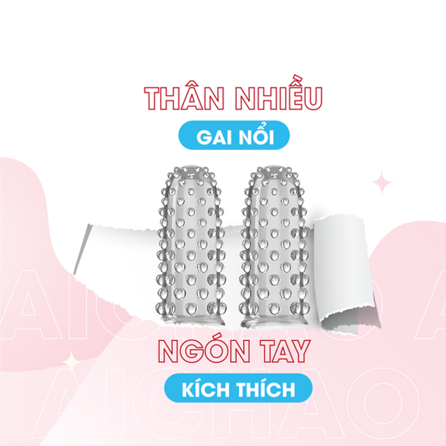 Bao Cao Su Ng&oacute;n Tay Gai Lớn Aichao