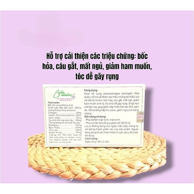 Vi&ecirc;n uống Bảo Xu&acirc;n - lợi &iacute;ch