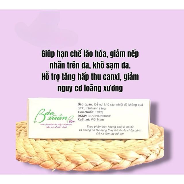 Vi&ecirc;n uống Bảo Xu&acirc;n v&agrave;ng