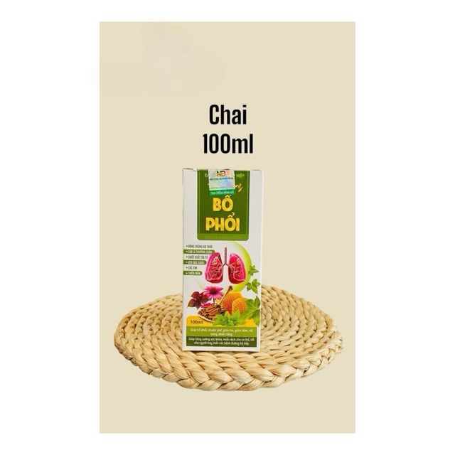 Siro thảo mộc Đ&ocirc;ng Tr&ugrave;ng Bổ Phổi
