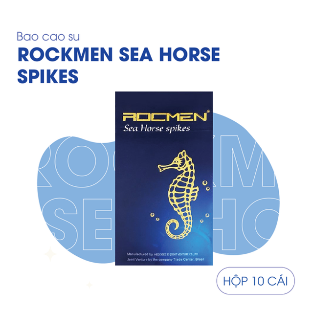 Bao Cao Su Rocmen Sea Horse Spikes