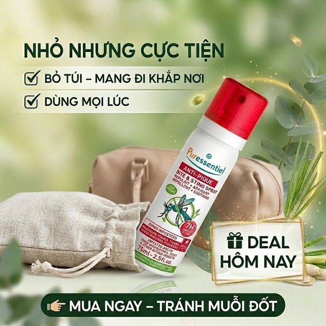 Chi tiết sản phẩm Xịt Đuổi Muỗi