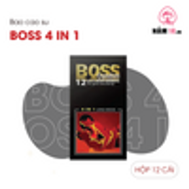 Bao cao su Boss 4in1