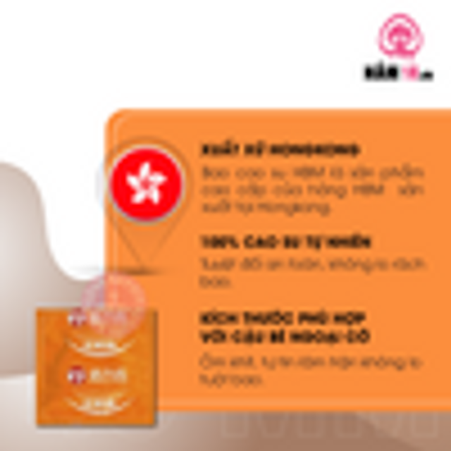 Bao cao su HBM Hộp 10 C&aacute;i