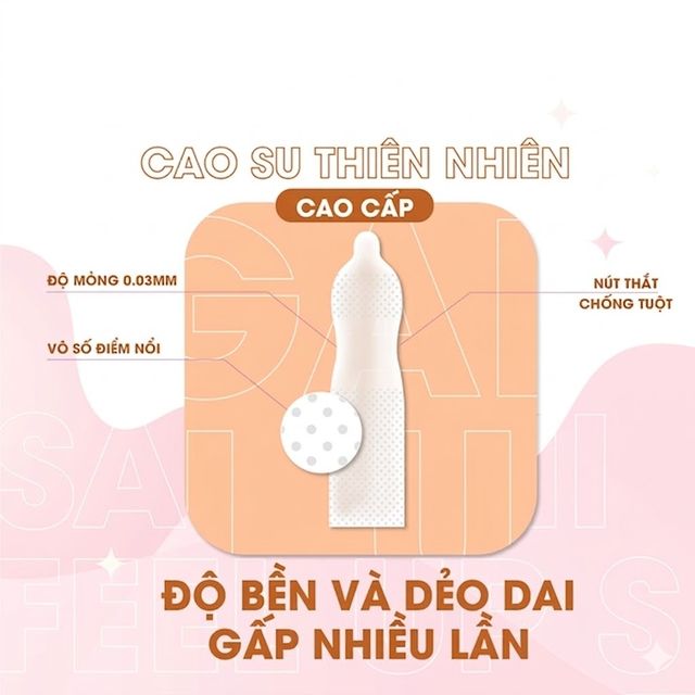 Bao Cao Su Si&ecirc;u Mỏng Sagami Xtreme Super Thin 2