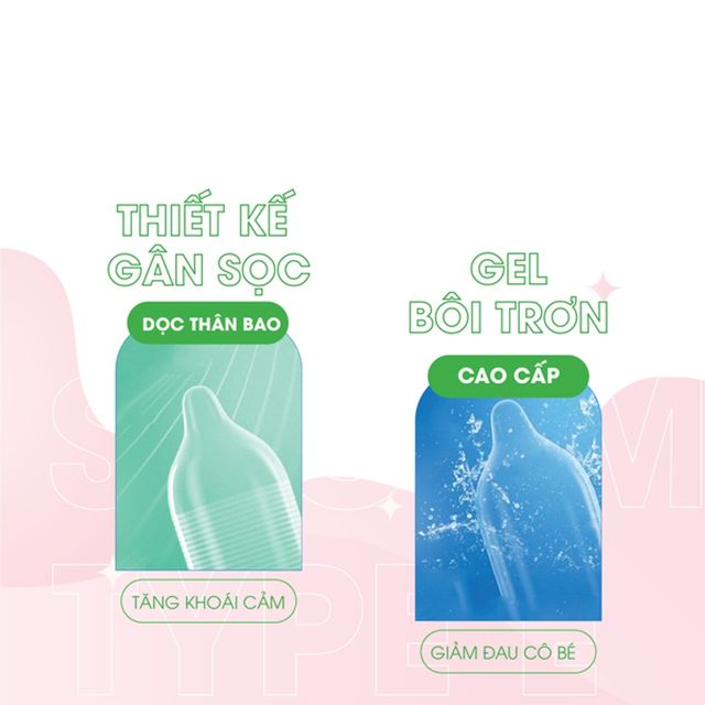 Bao cao su Sagami Type E Si&ecirc;u Điểm G&acirc;n Nổi Ch&iacute;nh h&atilde;ng