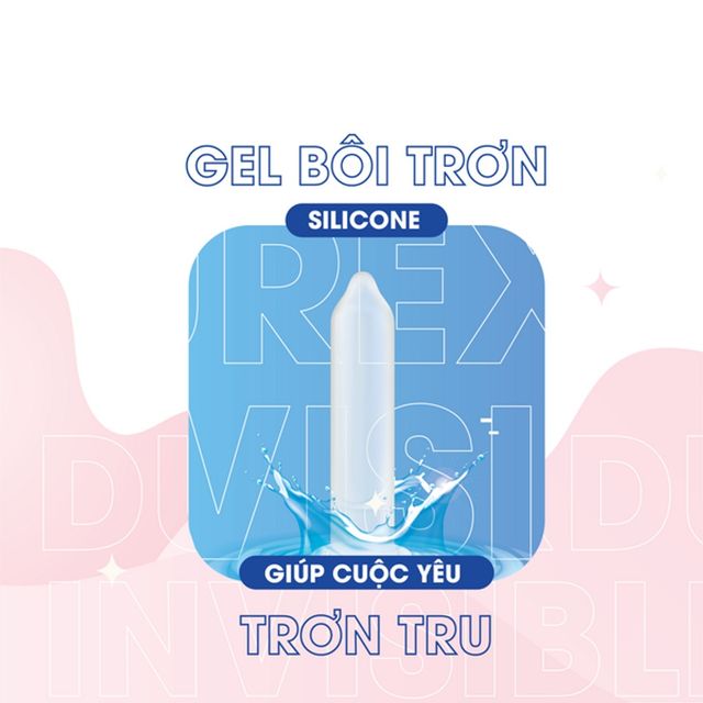 Bao cao su Durex Invisible