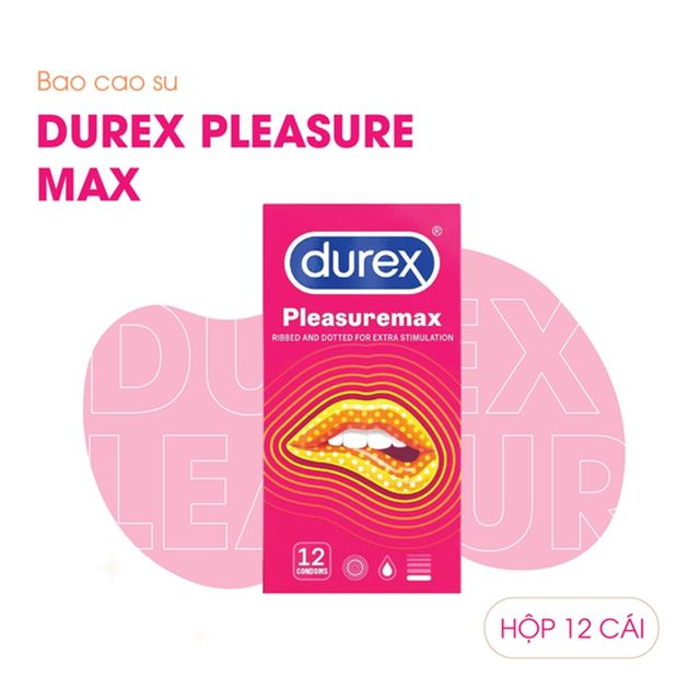 Bao cao su Durex Pleasuremax