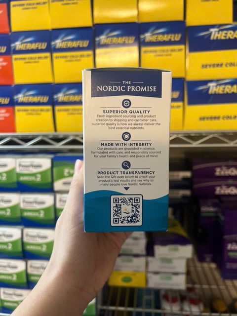 Ưu điểm của Omega 3 Nordic Naturals