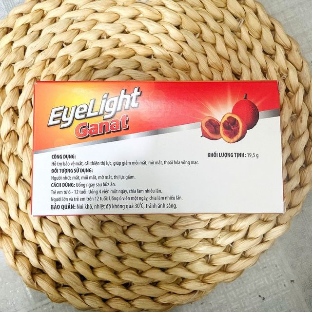 Vi&ecirc;n dầu gấc EyeLight Ganat