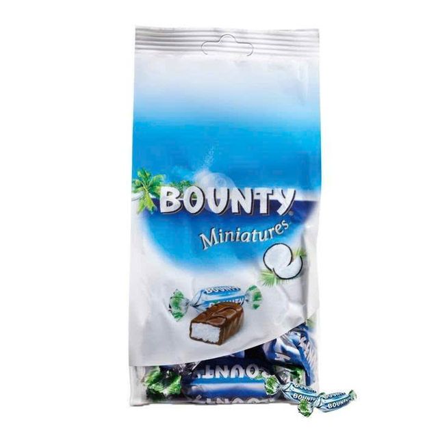 Kẹo socola dừa Raffaello phủ s&aacute;p dừa nh&acirc;n kem trắng Socola BOUNTY 220g