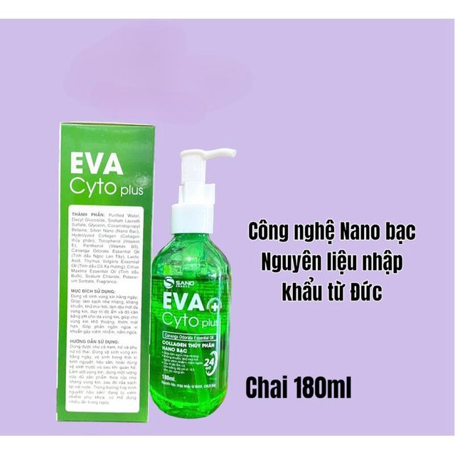 Dung dịch vệ sinh phụ nữ EVA Cyto Plus