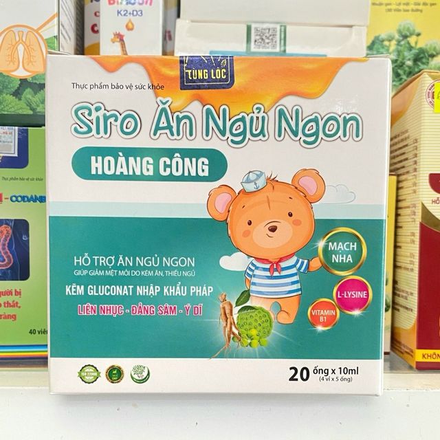 Siro Ăn Ngủ Ngon Ho&agrave;ng C&ocirc;ng