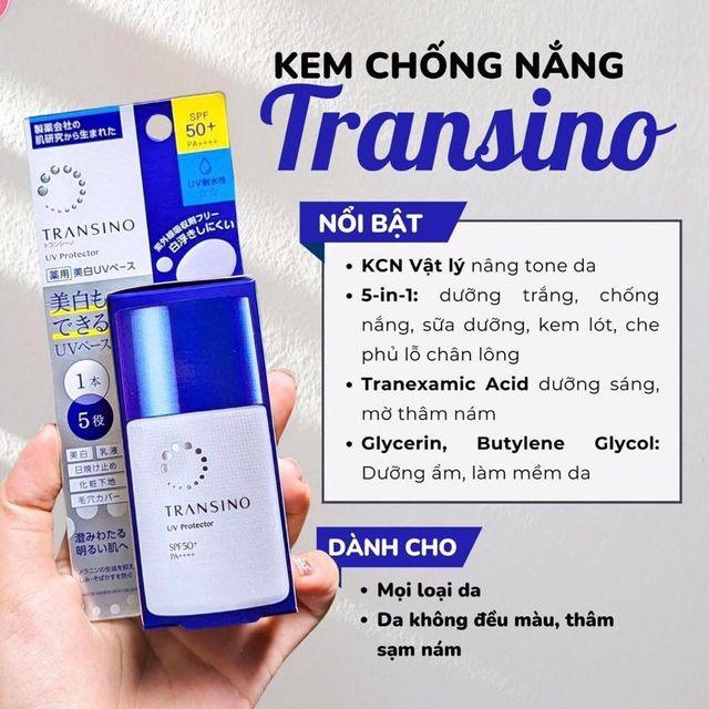 Transino UV Protector Packaging