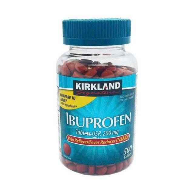 Vi&ecirc;n uống ibuprofen 500 vi&ecirc;n H&agrave;ng Mỹ