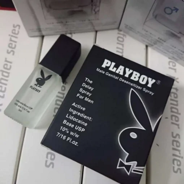 Cao cấp Gel b&ocirc;i trơn hỗ trợ d&agrave;nh cho nam giới UK Playboy Đen &ndash; 5ml
