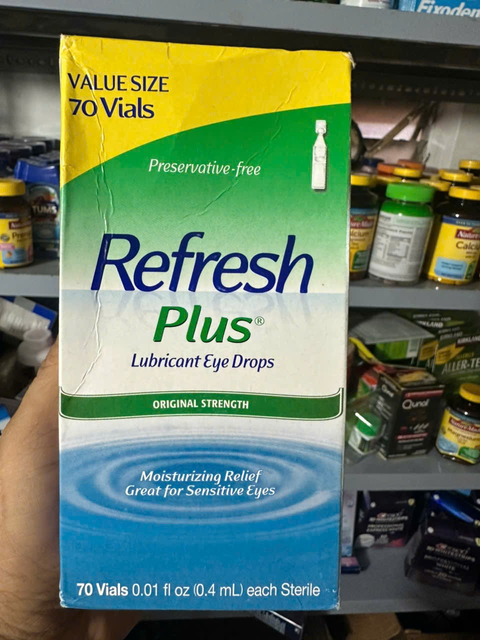 Nước nhỏ mắt Refresh Plus