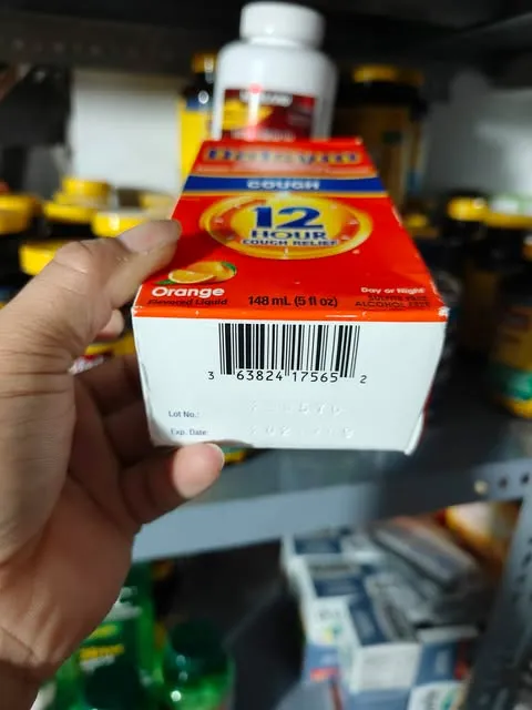 Siro ho Delsym 12 Hour Cough Relief Day or Night